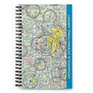 Indianapolis International Airport (IND) VFR Sectional Notebook