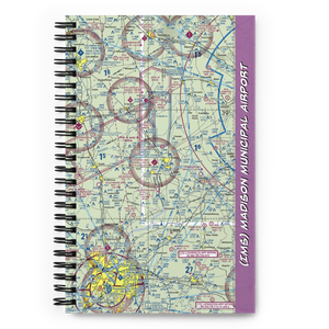 Madison Municipal Airport (IMS) VFR Sectional Notebook