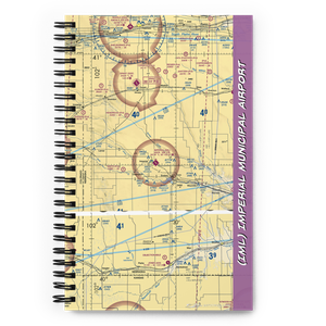 Imperial Municipal Airport (IML) VFR Sectional Notebook