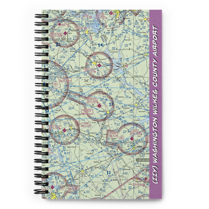 Washington Wilkes County Airport (IIY) VFR Sectional Notebook
