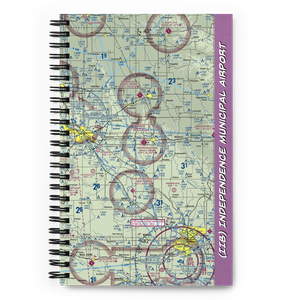 Independence Municipal Airport (IIB) VFR Sectional Notebook