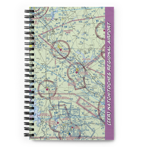 Natchitoches Regional Airport (IER) VFR Sectional Notebook