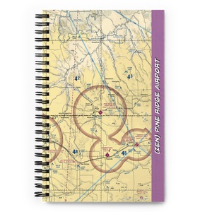 Pine Ridge Airport (IEN) VFR Sectional Notebook