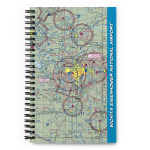 Wichita Eisenhower National Airport (ICT) VFR Sectional Notebook