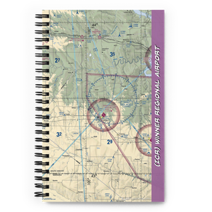 Winner Regional Airport (ICR) VFR Sectional Notebook