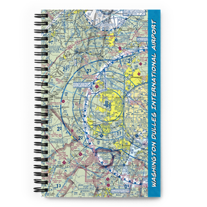 Washington Dulles International Airport (IAD) VFR Sectional Notebook