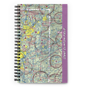 Clinton Field (I66) VFR Sectional Notebook