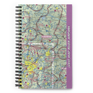 Mad River Airpark (I54) VFR Sectional Notebook
