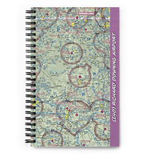 Richard Downing Airport (I40) VFR Sectional Notebook