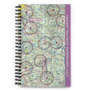 Greensburg Municipal Airport (I34) VFR Sectional Notebook