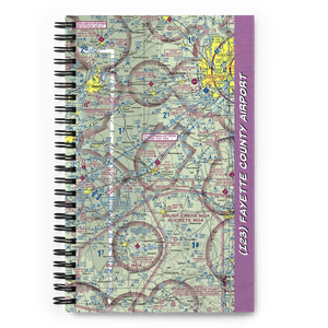Fayette County Airport (I23) VFR Sectional Notebook