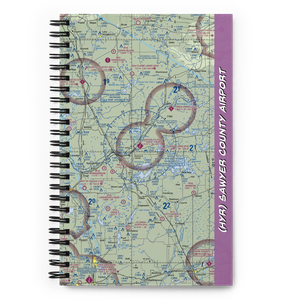 Sawyer County Airport (HYR) VFR Sectional Notebook