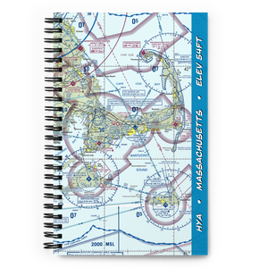 Barnstable Municipal Boardman Polando Field (HYA) VFR Sectional Notebook