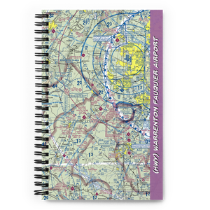 Warrenton Fauquier Airport (HWY) VFR Sectional Notebook