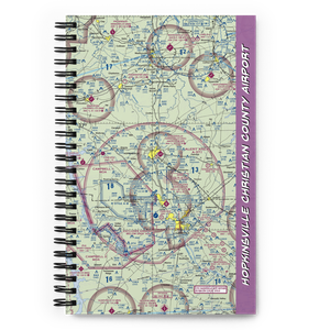 Hopkinsville Christian County Airport (HVC) VFR Sectional Notebook