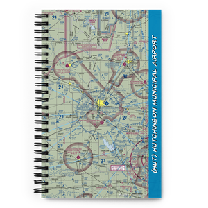 Hutchinson Municipal Airport (HUT) VFR Sectional Notebook