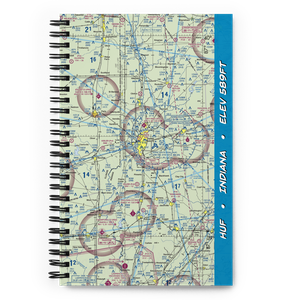 Terre Haute Regional Airport, Hulman Field (HUF) VFR Sectional Notebook