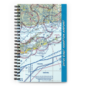 East Hampton Airport (HTO) VFR Sectional Notebook
