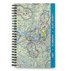 Huntsville International Carl T Jones Field (HSV) VFR Sectional Notebook