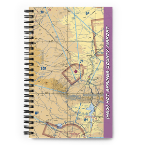 Hot Springs County Airport (HSG) VFR Sectional Notebook