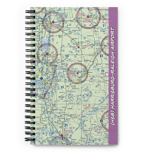 Harrisburg-Raleigh Airport (HSB) VFR Sectional Notebook