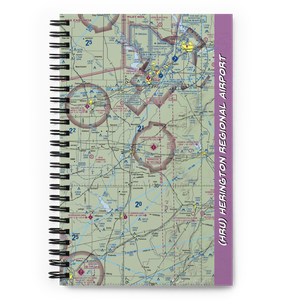 Herington Regional Airport (HRU) VFR Sectional Notebook