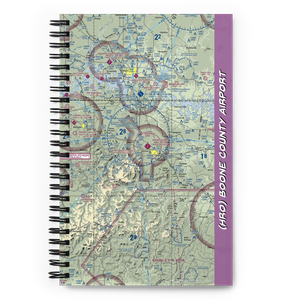 Boone County Airport (HRO) VFR Sectional Notebook