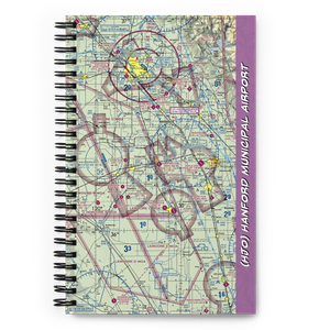 Hanford Municipal Airport (HJO) VFR Sectional Notebook