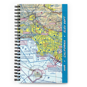 Jack Northrop Field Hawthorne Municipal Airport (HHR) VFR Sectional Notebook