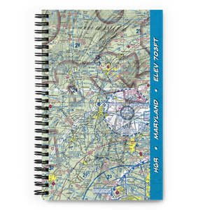 Hagerstown Regional Richard A Henson Field (HGR) VFR Sectional Notebook