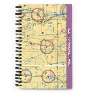 Holyoke Airport (HEQ) VFR Sectional Notebook