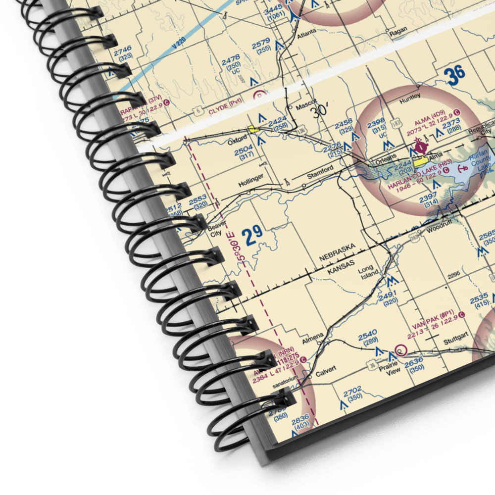 Brewster Field (HDE) VFR Sectional Notebook 
