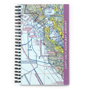 Half Moon Bay Airport (HAF) VFR Sectional Notebook