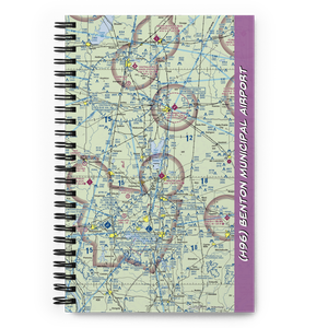 Benton Municipal Airport (H96) VFR Sectional Notebook