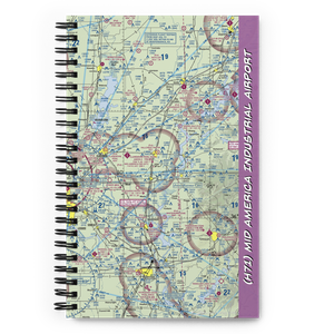 Mid America Industrial Airport (H71) VFR Sectional Notebook