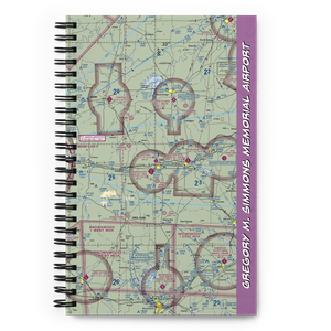 Gregory M. Simmons Memorial Airport (GZN) VFR Sectional Notebook