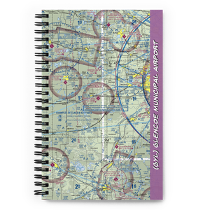 Glencoe Municipal Airport (GYL) VFR Sectional Notebook