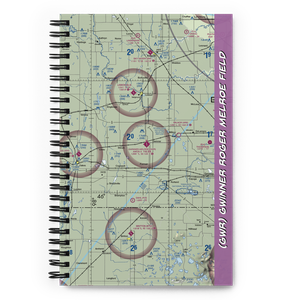 Gwinner Roger Melroe Field (GWR) VFR Sectional Notebook