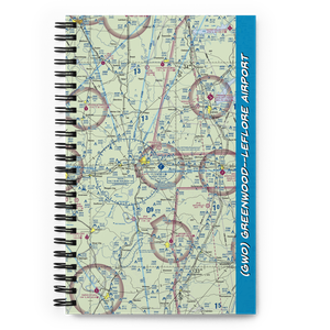 Greenwood–Leflore Airport (GWO) VFR Sectional Notebook