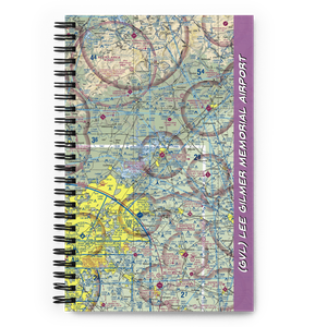 Lee Gilmer Memorial Airport (GVL) VFR Sectional Notebook