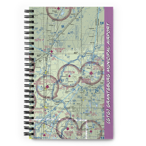 Grantsburg Municipal Airport (GTG) VFR Sectional Notebook