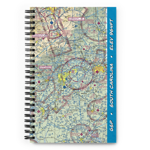 Greenville Spartanburg International Airport (GSP) VFR Sectional Notebook