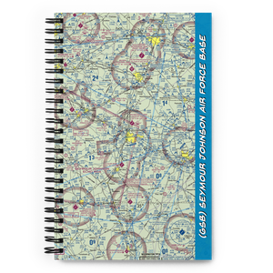 Seymour Johnson Air Force Base (GSB) VFR Sectional Notebook