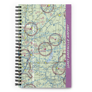 Greenville Airport (GRE) VFR Sectional Notebook
