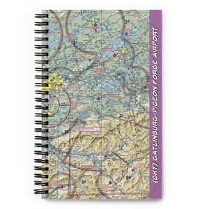 Gatlinburg-Pigeon Forge Airport (GKT) VFR Sectional Notebook