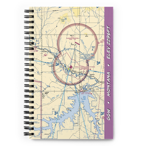 Wokal Field/Glasgow-Valley County Airport (GGW) VFR Sectional Notebook