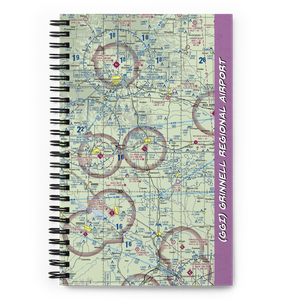 Grinnell Regional Airport (GGI) VFR Sectional Notebook