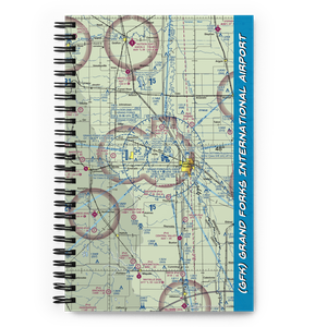 Grand Forks International Airport (GFK) VFR Sectional Notebook
