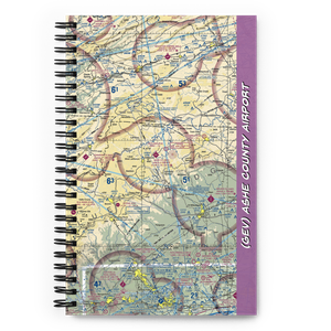 Ashe County Airport (GEV) VFR Sectional Notebook