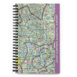 Gardner Municipal Airport (GDM) VFR Sectional Notebook